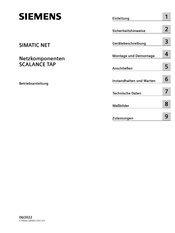 Siemens SIMATIC NET SCALANCE TAP Betriebsanleitung