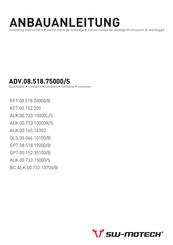 SW-Motech ADV.08.518.75000/S Anbauanleitung