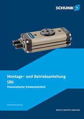 SCHUNK SRU serie Montage- Und Betriebsanleitung