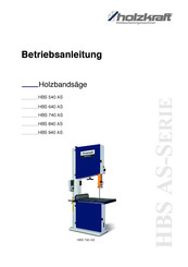 Holzkraft HBS 540 AS Bedienungsanleitung