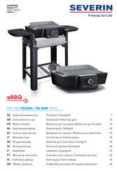 SEVERIN eBBQ PG 8104 Gebrauchsanweisung