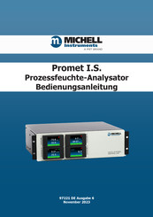 Michell Instruments Promet I.S. Bedienungsanleitung