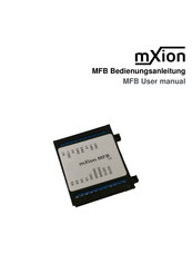 mXion MFB Bedienungsanleitung