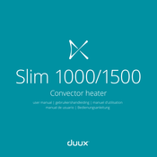 Duux Slim 1000 Bedienungsanleitung