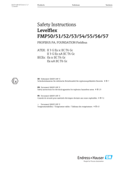 Endress+Hauser Levelflex FMP52 Bedienungsanleitung