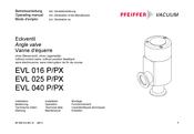 Pfeiffer Vacuum EVL 016 PX Betriebsanleitung
