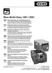 CEMO DT-Mobil Easy 125l Bedienungsanleitung