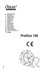 Oase Profilux 100 Gebrauchsanweisung