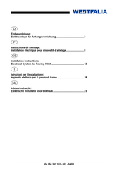 Westfalia 304 054 300 107 Einbauanleitung