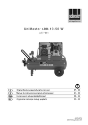 Schneider Airsystems UniMaster 400-10-50 W Bedienungsanleitung
