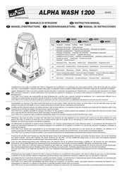 Clay Paky C61072 Bedienungsanleitung