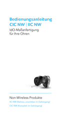 Starkey Hearing Technologies IIC NW Bedienungsanleitung