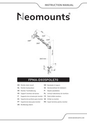 Neomounts FPMA-D935POLE70 Bedienungsanleitung