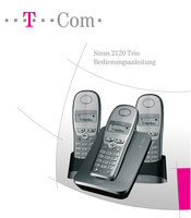 T-Mobile Sinus 2120 Trio Bedienungsanleitung