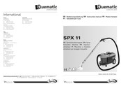 Cleanfix bluematic SPX 11 Bedienungsanleitung