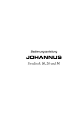 Johannus Sweelinck 20 Bedienungsanleitung