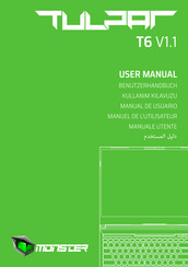 Monster Tulpar T6 V1.1 Benutzerhandbuch