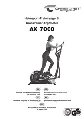 Christopeit Sport AX 7000 Montage- Und Bedienungsanleitung