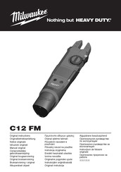 Milwaukee C12 FM Originalbetriebsanleitung
