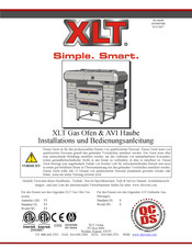 XLT Ovens XD 9004H Installations- Und Bedienungsanleitung