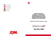 Sym XB05W4-NL Serie Bedienungsanleitung