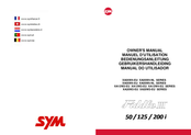 Sym XA05W5-EU Serie Bedienungsanleitung