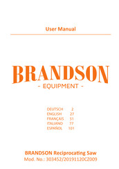Brandson Equipment 20191120CZ009 Bedienungsanleitung