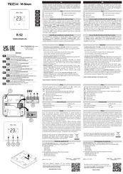 Tech Sinum R-S2 Bedienungsanleitung