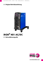 Abicor Binzel iROB 401 AC/DC Originalbetriebsanleitung