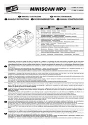 Clay Paky MINISCAN HP3 Bedienungsanleitung