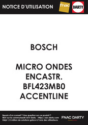 Bosch BFL423M 0 Serie Gebrauchs- Und Montageanleitung