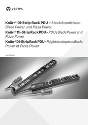 Vertiv Knurr Di-Strip Rack PDU Blade Power Bedienungsanleitung