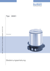 bürkert 8691 Bedienungsanleitung