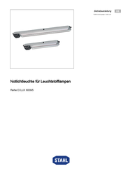 Stahl EXLUX 6009/5 Serie Betriebsanleitung