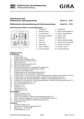 Gira 0646 Serie Gebrauchsanweisung