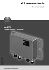 Leuze electronic MA 255i Bedienungsanleitung