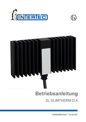 Intertec SL SLIMTHERM Betriebsanleitung