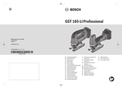 Bosch GST 185-LI Professional Originalbetriebsanleitung