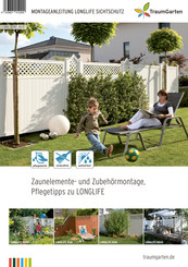 TraumGarten LONGLIFE NOVO Montageanleitung
