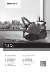 Siemens VS X4 Gebrauchsanleitung