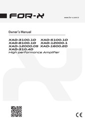 FOR-X XAD-8100.1D Bedienungsanleitung