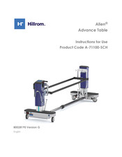 Hillrom Allen A-71100-SCH Bedienungsanleitung