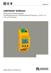 Bender LINETRAXX RCMA423 Handbuch