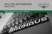 Bauhaus SELLITA AUTOMATIK SW200 Bedienungsanleitung