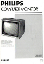 Philips VS 0040/00 Instruktionshandbuch