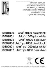 LDR Aria pc1000 plus black Bedienungsanleitung