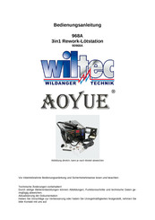 WilTec 90968A Bedienungsanleitung
