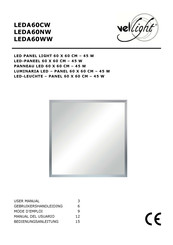 VelLight LEDA60CW Bedienungsanleitung