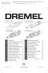 Dremel 4000 Original Bedienungsanleitung