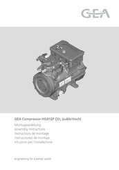 GEA pluscom HGX12P/50-4 CO2 Montageanleitung